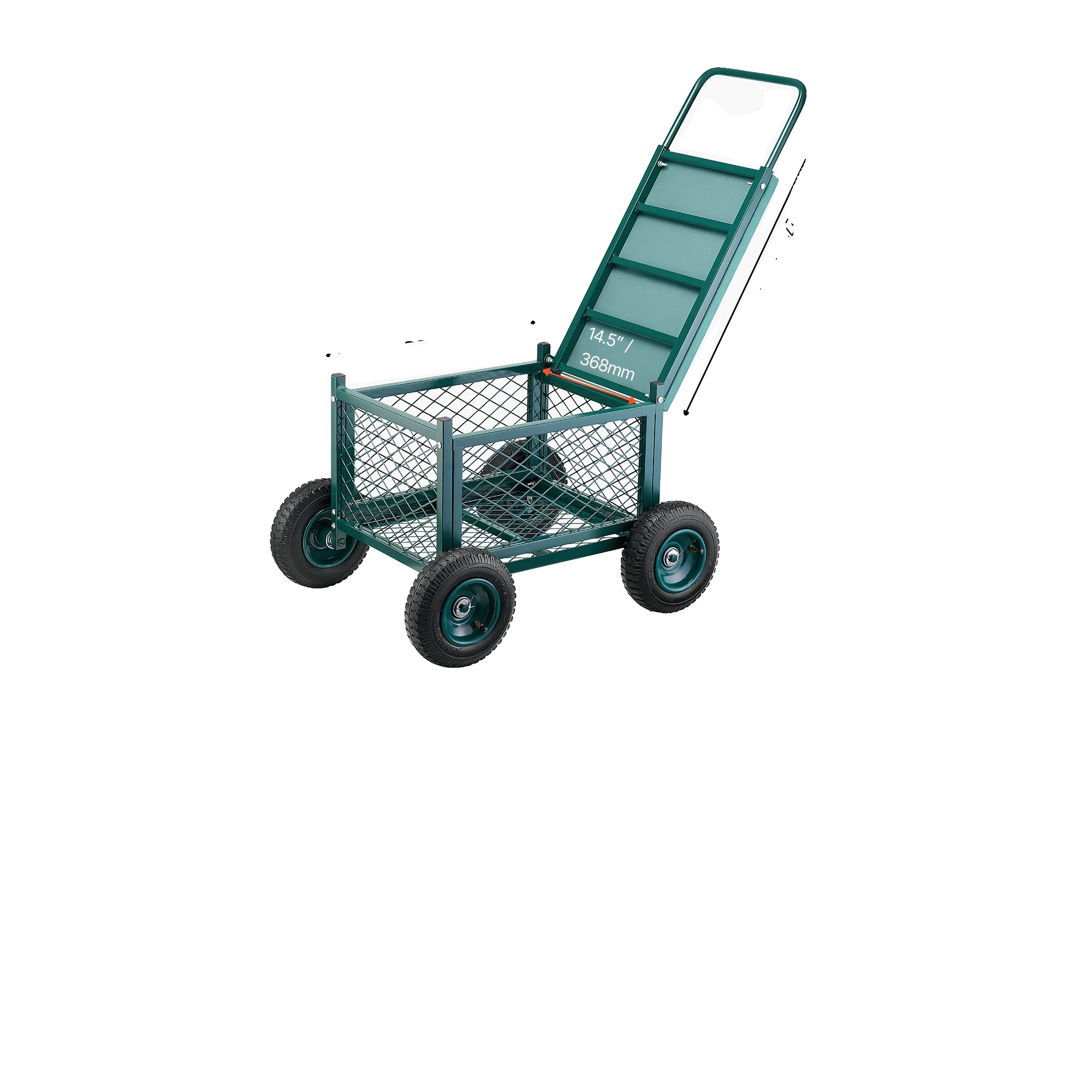 Gartenwagen, Rollsitz, Werkzeugaufbewahrung, Schwerlastaufbewahrung