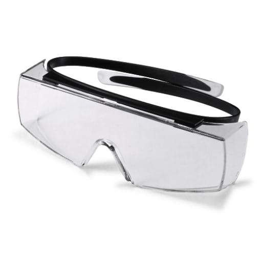 Uvex - berbrille super otg sapphire as klar schwarz/hellgrau 9169.080