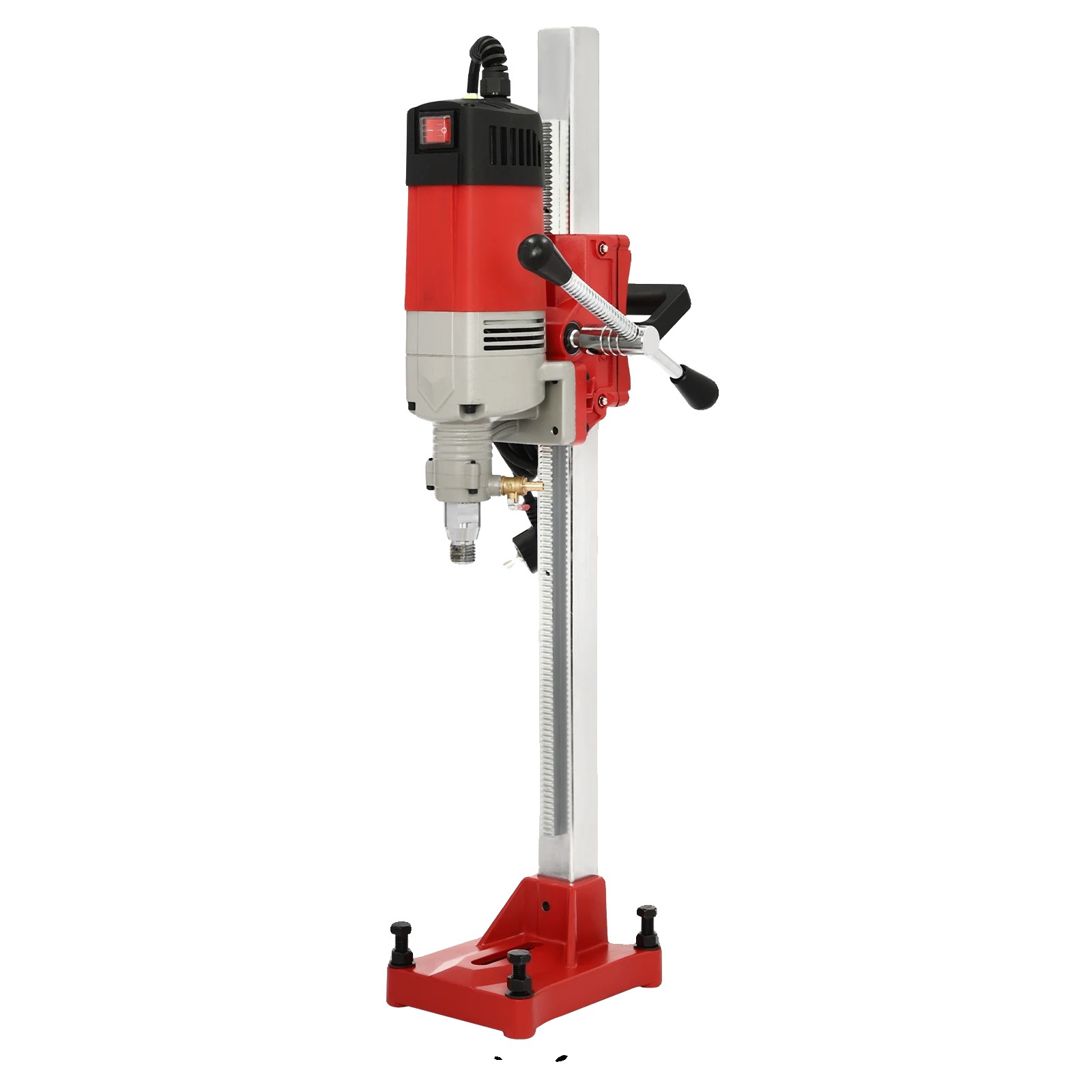 Betonkernbohrmaschine, 2300-w-motor, Tiefeneinstellung, Rot