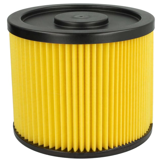 Faltenfilter kompatibel mit Einhell as 1100, as 1100 Inox, bt-vc 1250 s, bt-vc 1250 sa, bt-vc 1250/1, bt-vc 1500 sa Staubsauger - Patronenfilter,
