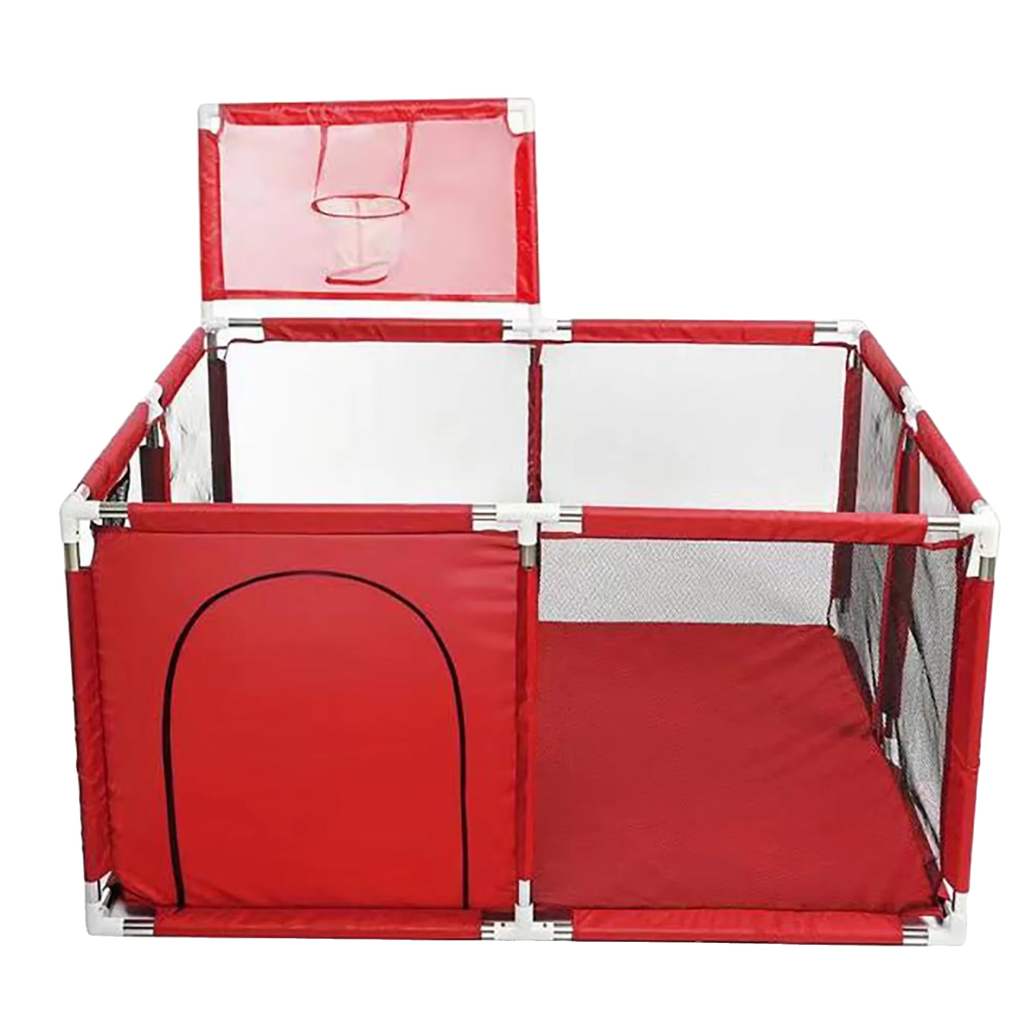 Spielplatz, Multifunktionales Design, Interaktive Spielbereiche, Wlmediumred