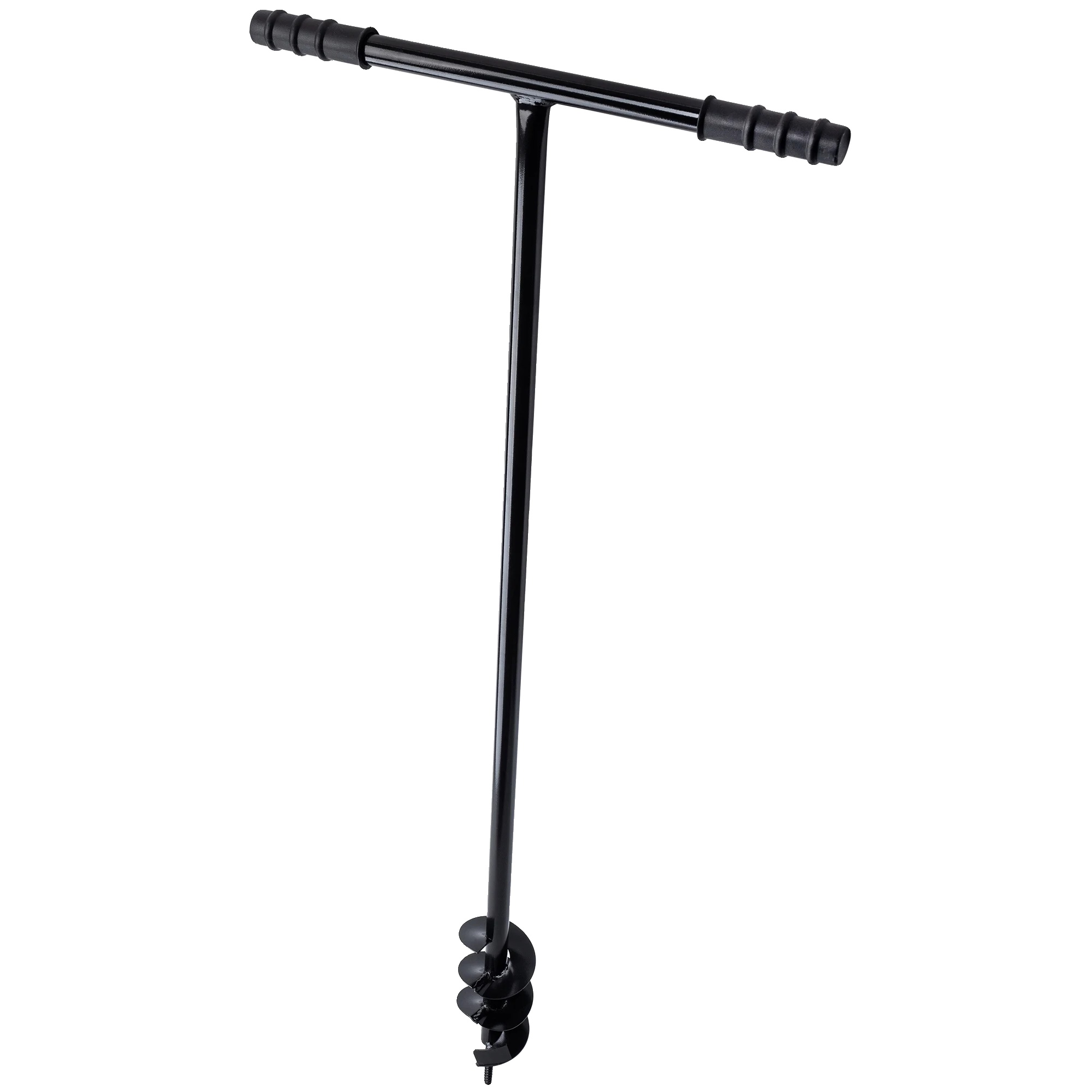 Bodenbohrer, 80 Mm Bohrerdurchmesser, Stahlkonstruktion, Effizientes Bohren Für Pflanzarbeiten, Geeignet Für Steinige Böden, Minimaler Wartungsaufwand
