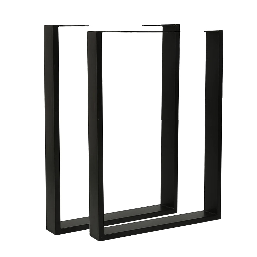 Möbelfüße, Stahl, Elegantes Design, Schwarz