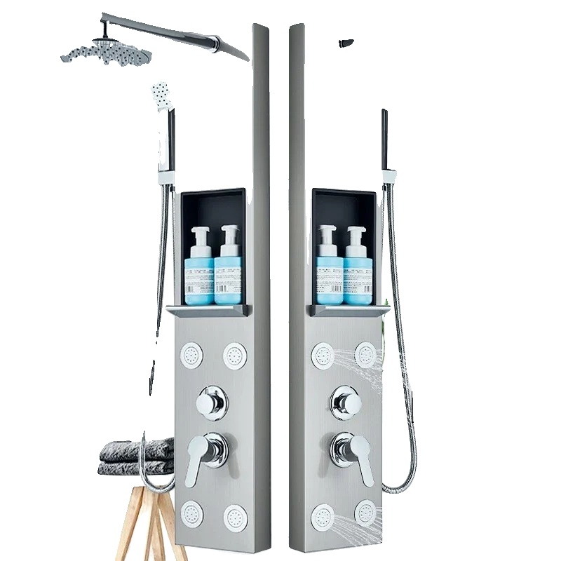 Duschsäule, Regendusche, Spa-massagedüse, Vernickelt