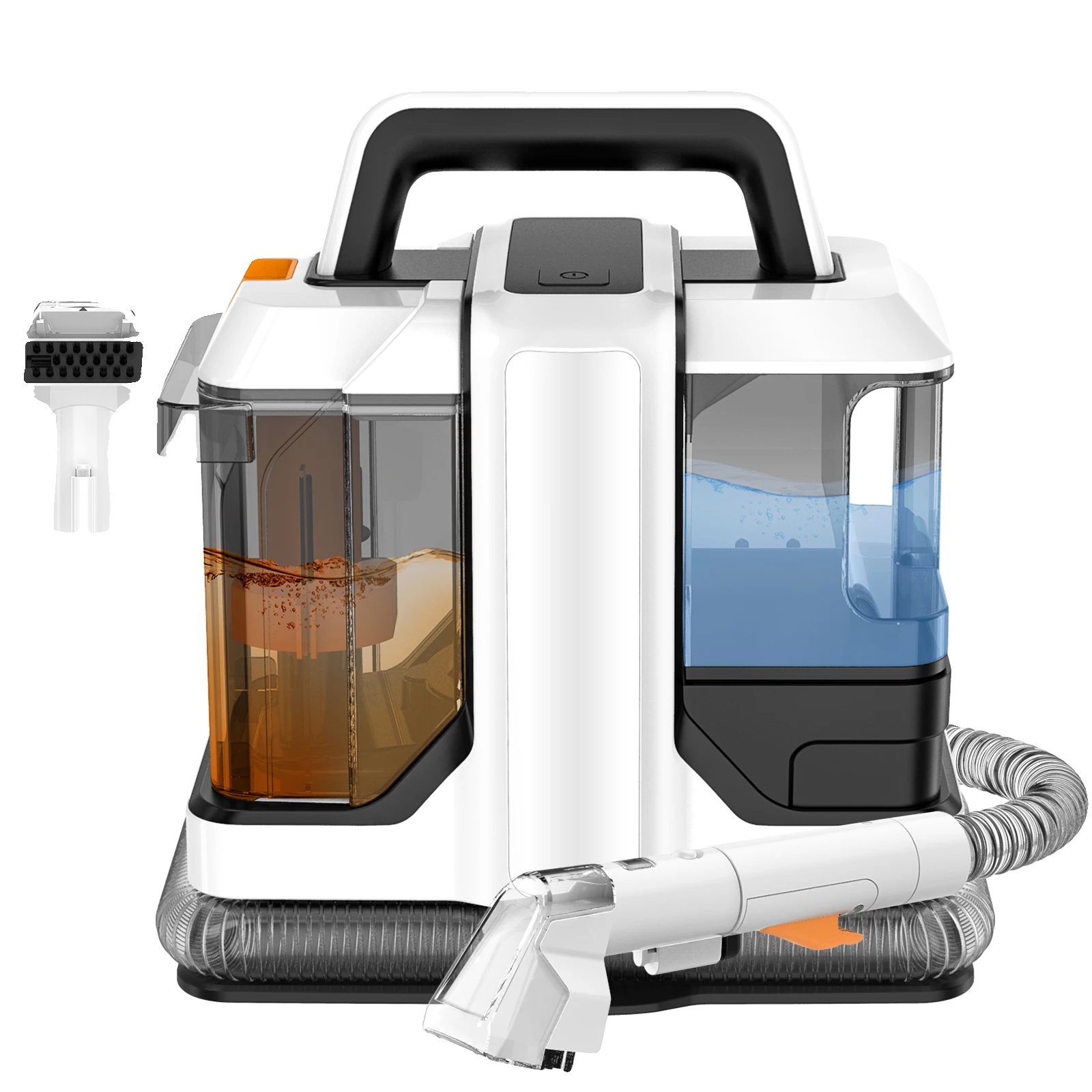 Tragbarer Teppichreiniger, Starke Saugkraft, Kompaktes Design, 750 W