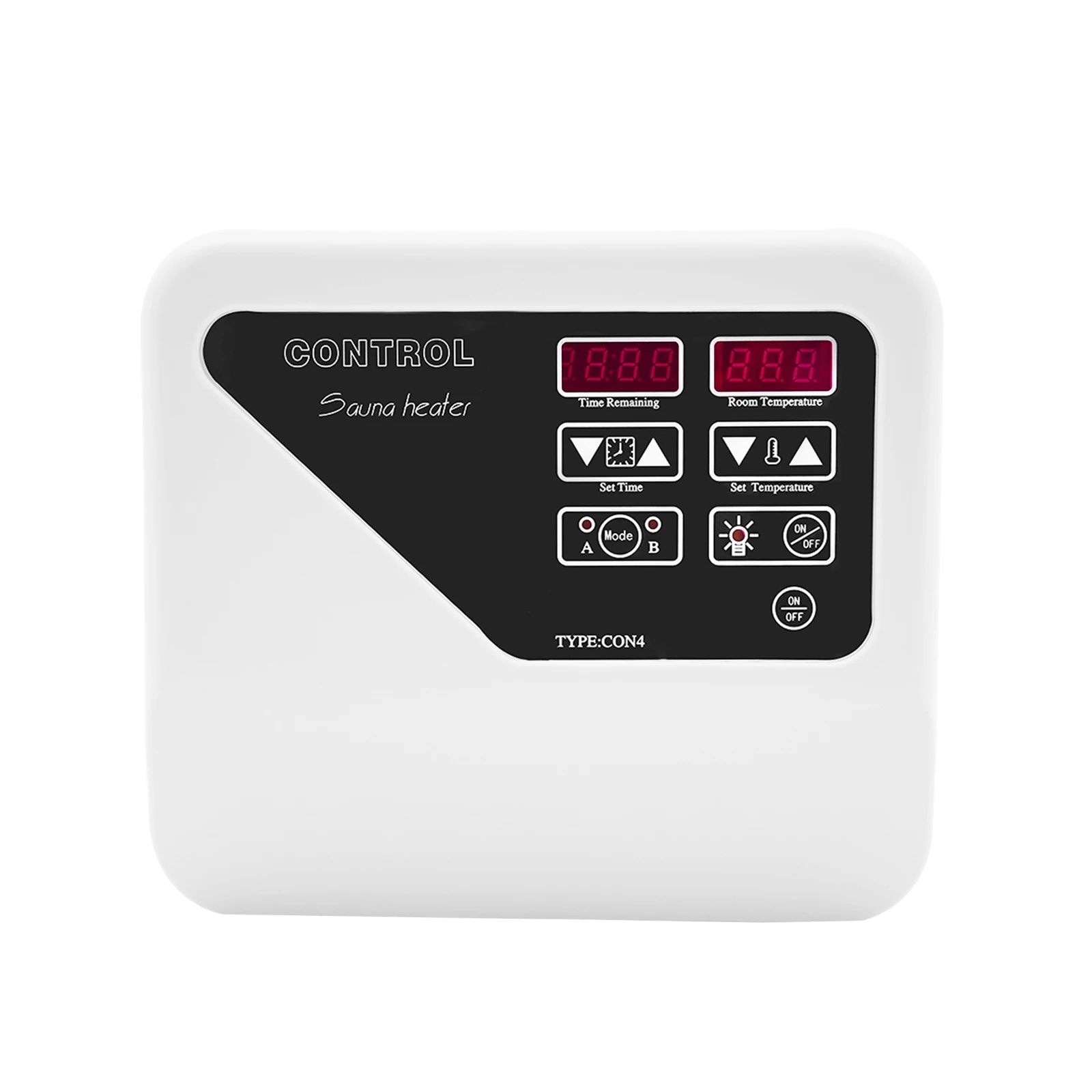 Sauna-temperaturregler, Wandmontage, 3–9 Kw Leistung, Weiß