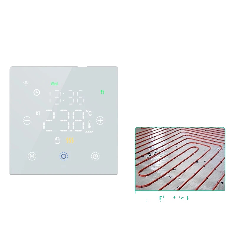 Fußbodenheizungsthermostat, Kompatibel Mit Sprachsteuerung, Ferntemperaturregelung, Elektrische Heizung