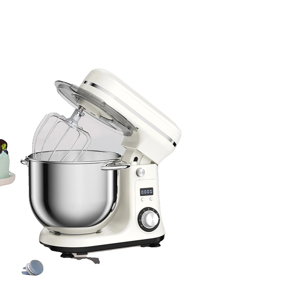 Küchenmaschine, 1200 W, 6 Geschwindigkeitsstufen, 6 L, Weiß, Bm-601, Eu-c