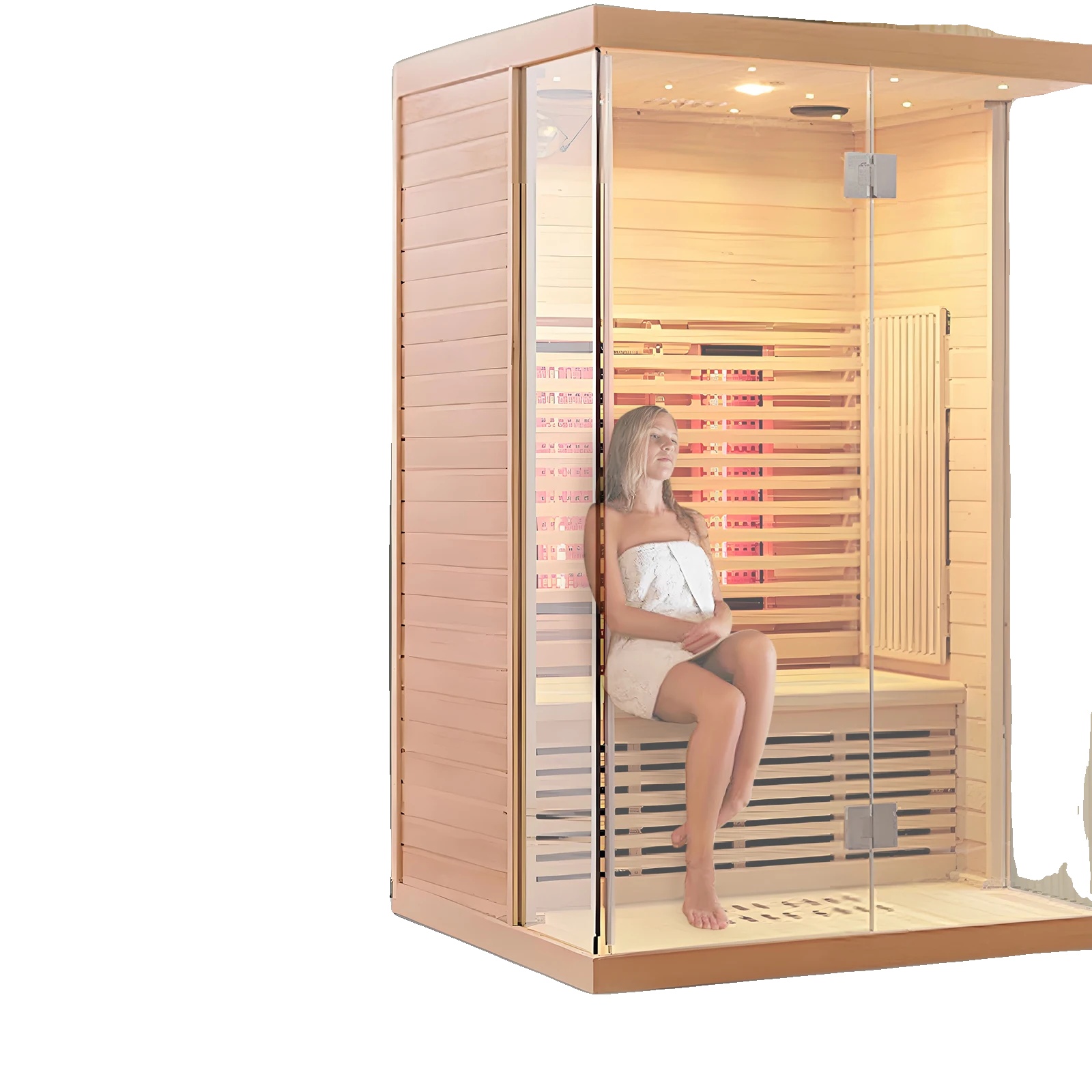 Sauna-heizungsregler, 3–9 Kw Leistung, Wandmontage, Abs-gehäuse, 2-stunden-timer (standardeinstellung), Überhitzungsschutz