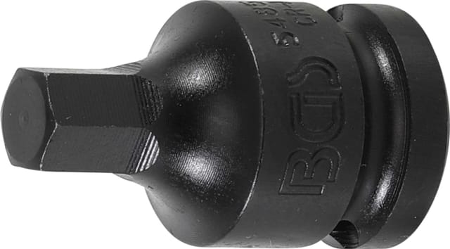 BGS Kraft-Bit-Einsatz Antrieb Innenvierkant 12,5 mm (1/2") Innensechskant 10 mm - 5485-10