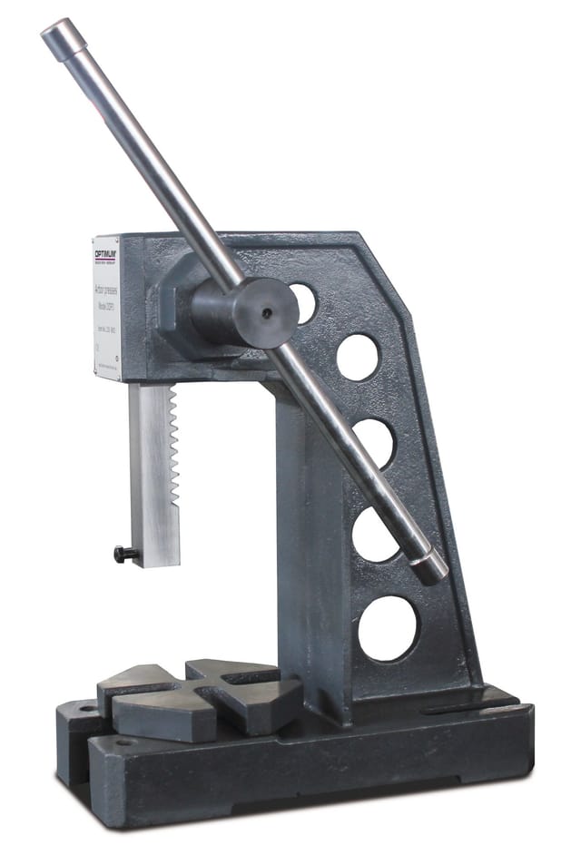 Präzisions-Drehdornpresse ddp 10 Hebellänge 340 mm robuste Bauart - Optimum