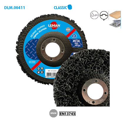 Entgrat-Reinigungsscheibe 115x22mm Nylon Flexclean