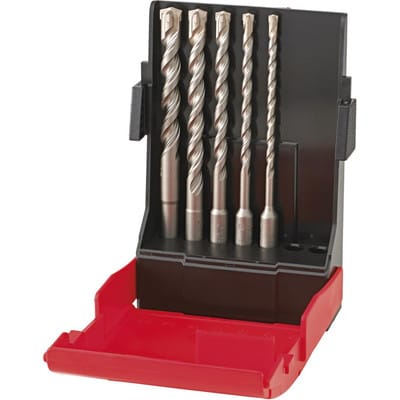 SDS-plus-Bohrer-Set 4 Schneiden 5-teilig, L160mm - Format