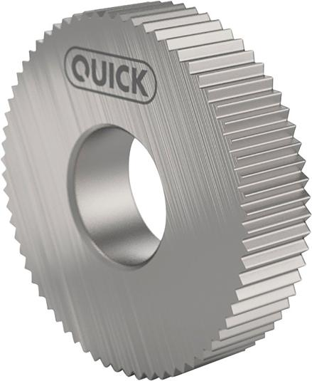 Rändelrad pm aa 8,9x2,5x4 H7 P1 quick