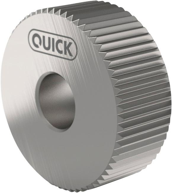Rändelrad pm aa 10x4x4 G7 P0,6 mit Fase quick