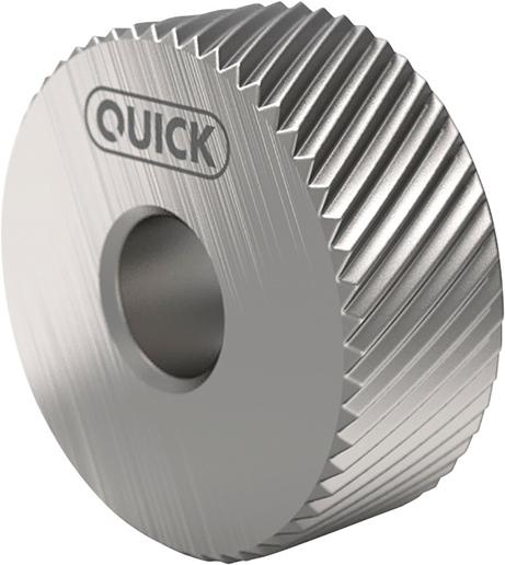 Rändelrad pm bl 30Grad 10x4x4 G7 P0,3 mit Fase quick