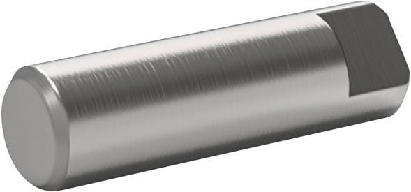 Laufstift hm 6 x 20 mm mit Planfläche quick