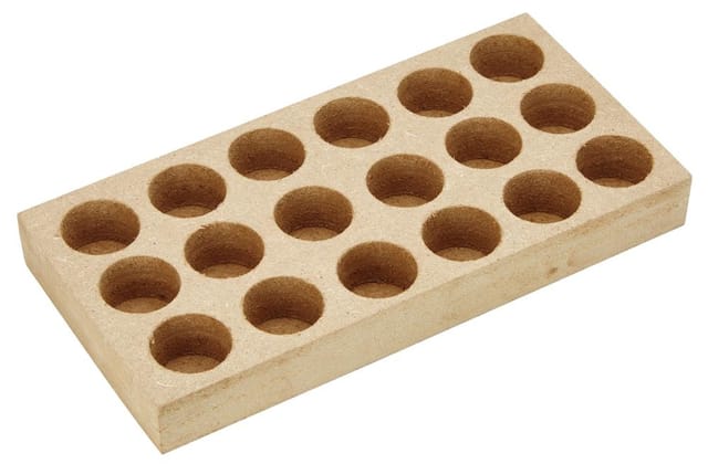 Holzsockel für ER20 12 Bohrungen fortis