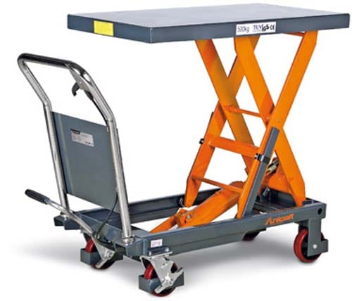 Scherenhubtisch Hubtisch fahrbar fht 500 6150500 - Unicraft