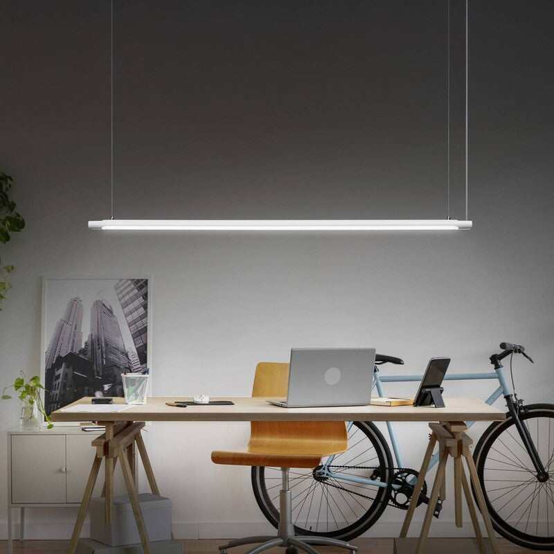 [neuwertig] B-ware Osram Led Pendant Light Office Line Slab White 4,000 K Dim