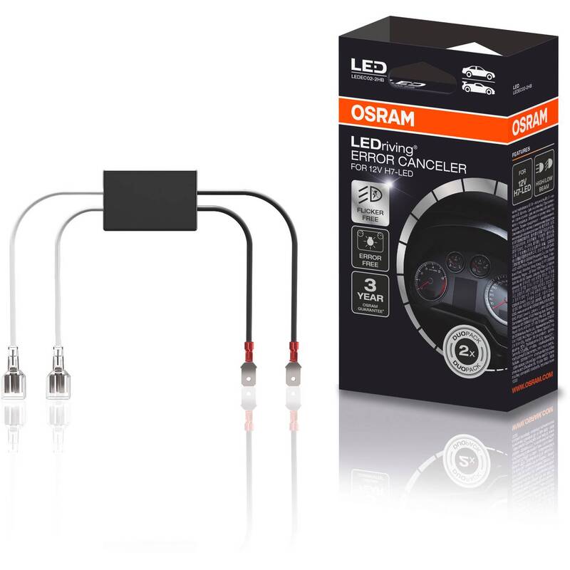 [neuwertig] B-ware Osram Ledriving Error Canceler Canbus Lastwiderstand 100w 2 St. 12v