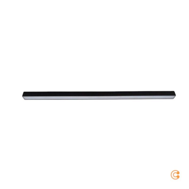 [gebraucht] B-ware Paulmann Lichtleiste Linion Led Hängelampe Aluminium Schwarz 1m Warmweiß 20w