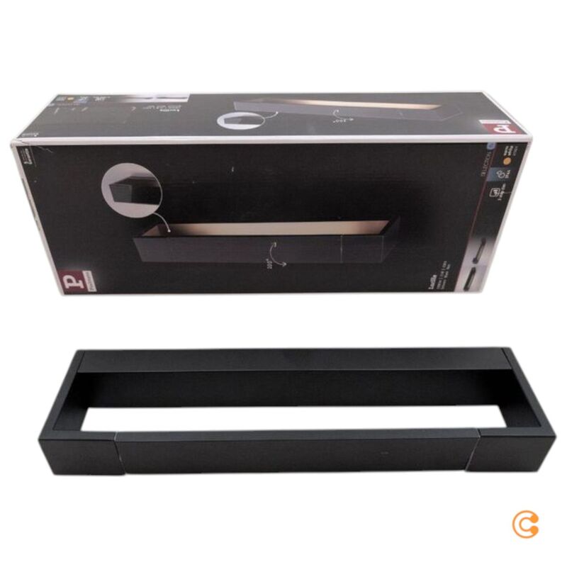 [gebraucht] B-ware Paulmann Led Wall Light Lucille, Black, 40 Cm Ip44 Dimmable