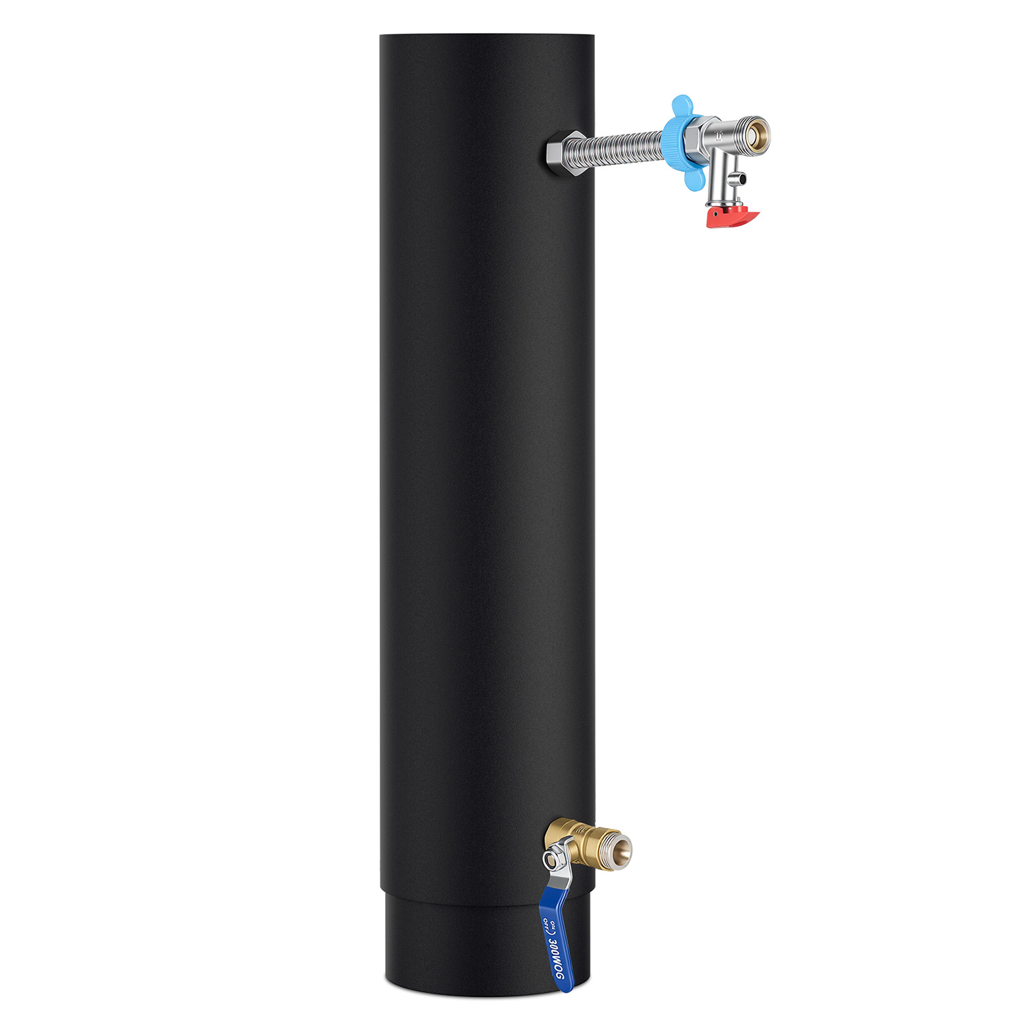 Randaco Ofenrohr Ø 120 Mm Mit Wärmetauscher Zur Wassererwärmung