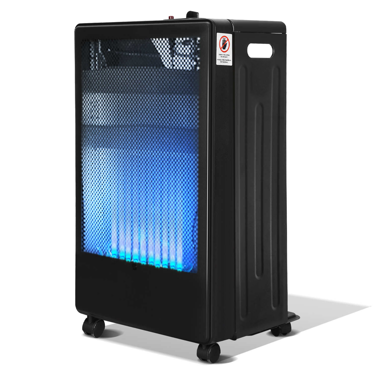 Randaco Faltbare Gasheizung 3,8 Kw Mit Ods, Kippschutz Und Flammensicherung