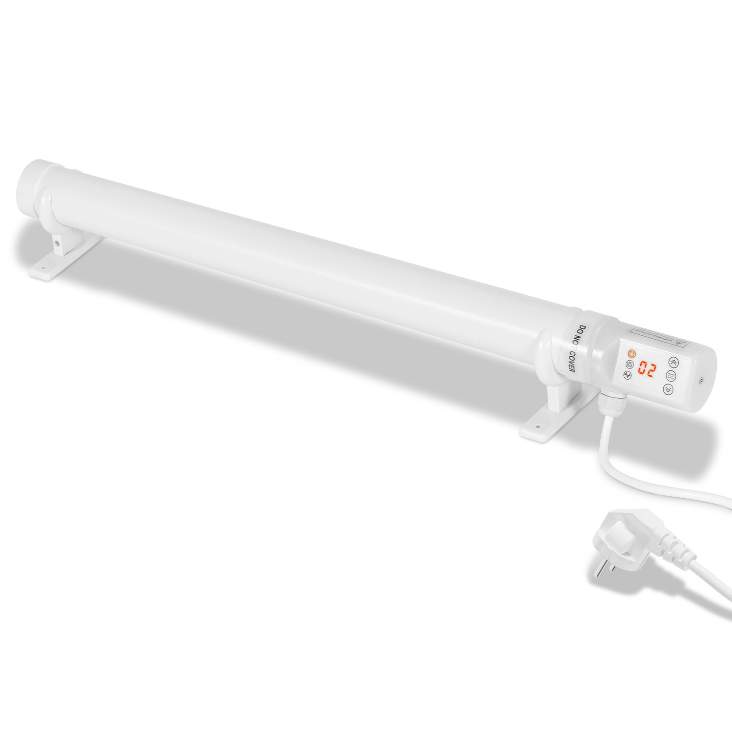 Randaco 2er Set Gewächshausheizung Je 120 W Mit Timer, Rohrheizung 640 Mm
