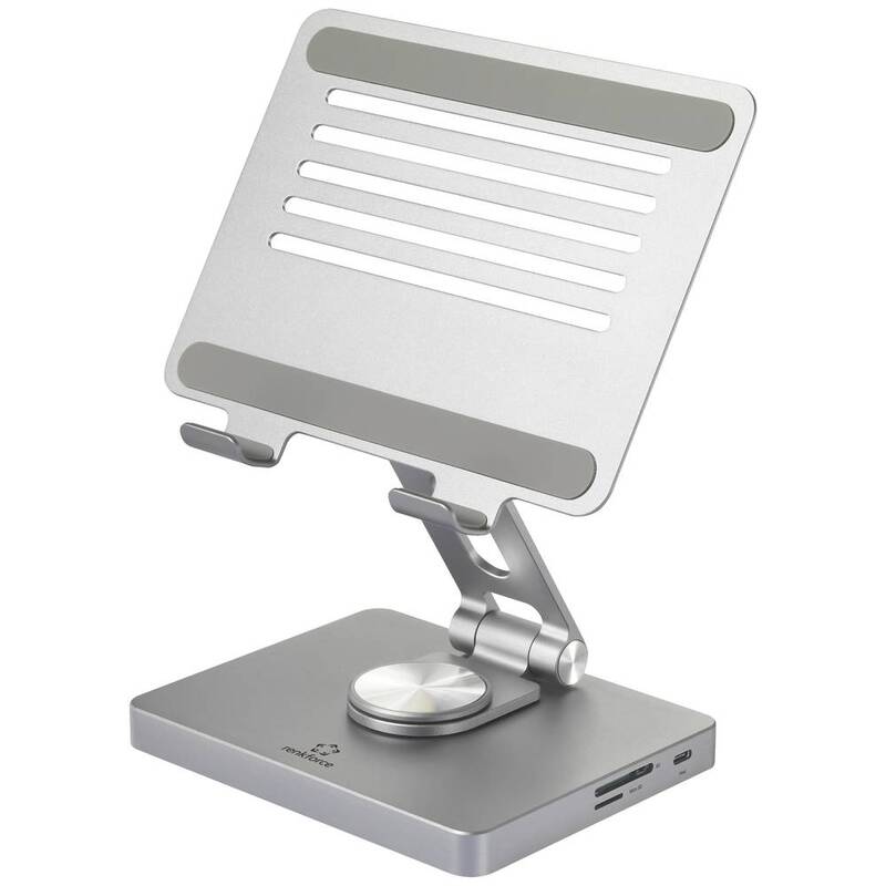 [neuwertig] B-ware Renkforce Rf-td9in1-001 Tragbare Tablet Dockingstation Mit Hdmi Und Usb-c