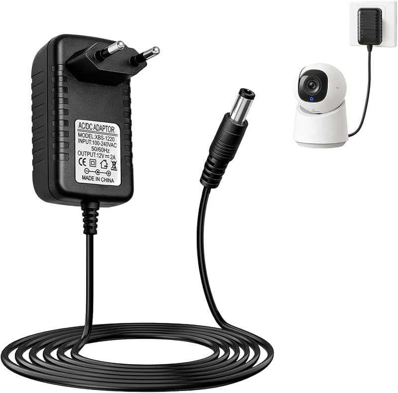 12v 2a Universal-netzteil, 24w Ac/dc 100-240v 50/60hz, 1m Kabel Netzteil/ladegerät Für Led-streifen, Router, Überwachungskameras, Radiowecker, Tft-monitore, Lcds