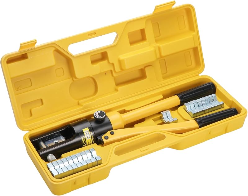 16-tonnen-hydraulik-crimppresse, Hydraulisches Crimpwerkzeug Für Elektrische Batteriekabel – Hydraulische Kabelschuhe – 8–300 Mm²