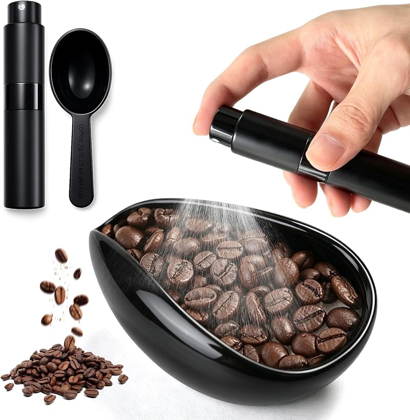 3-teiliges Keramik-messbecher- Und Sprühflaschen-set Für Kaffee Kaffeebar-zubehör, Premium-dosierzubehör