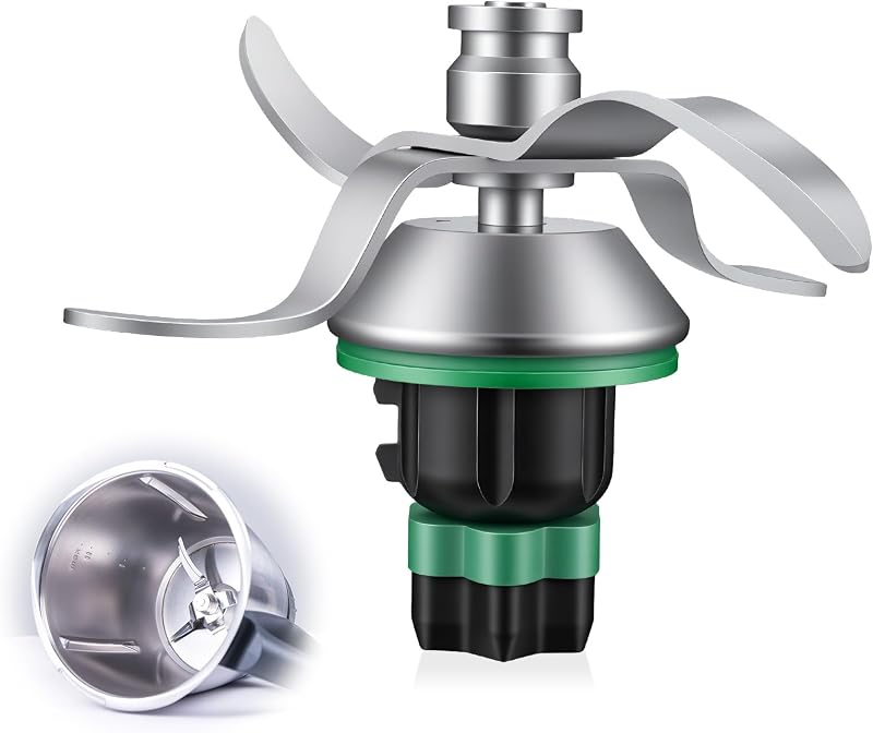 Kompatibles Thermomix Tm6 Messer, Edelstahl-rührklinge, Ersatzteil Für Vorwerk Küchenmaschinen, Zubehör Zum Zerkleinern, Mixen Und Kneten, Ersetzt Die Originalklinge Des Kochtopfs