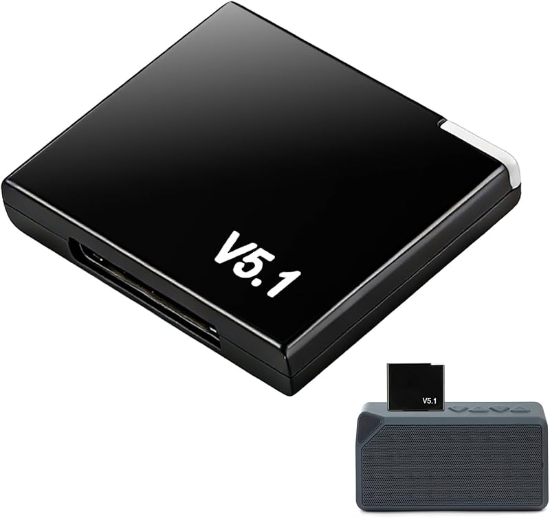 30-poliger Bluetooth 5.1 Kfz-adapter Empfängeradapter Mit Geringer Latenz Für Hifi-systeme, Bose Sound Docks Und Andere Dockingstationen