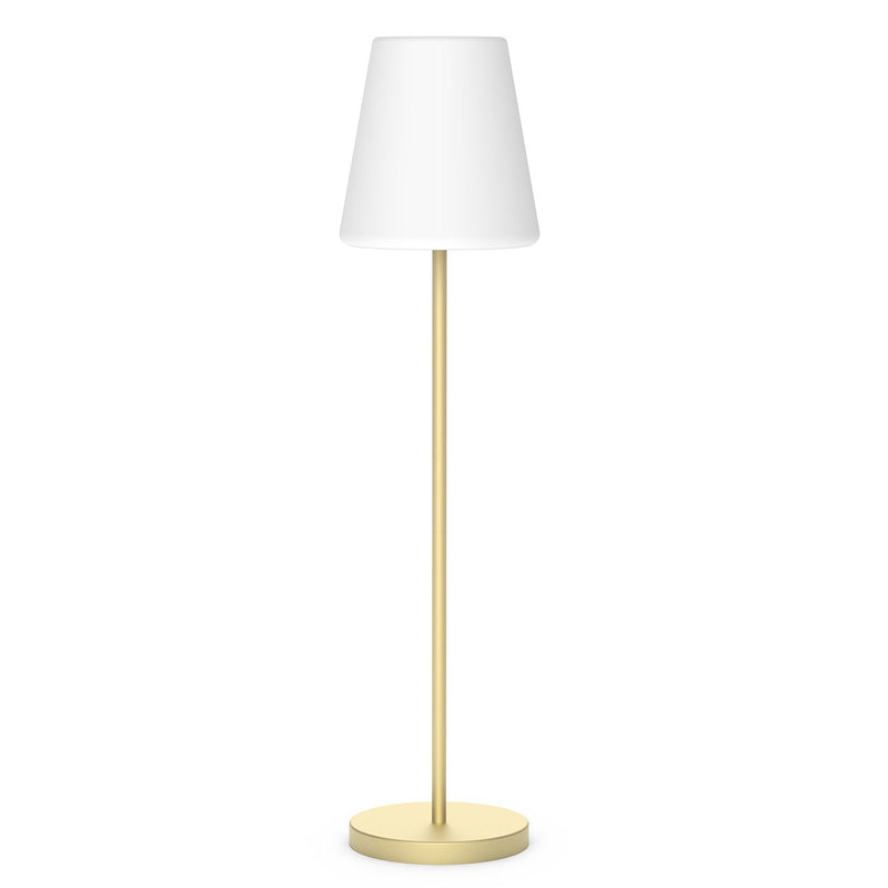 [neuwertig] B-ware Newgarden Stehleuchte Lola Slim 180 Led Gartenlampe Dimmbar Messing 177cm