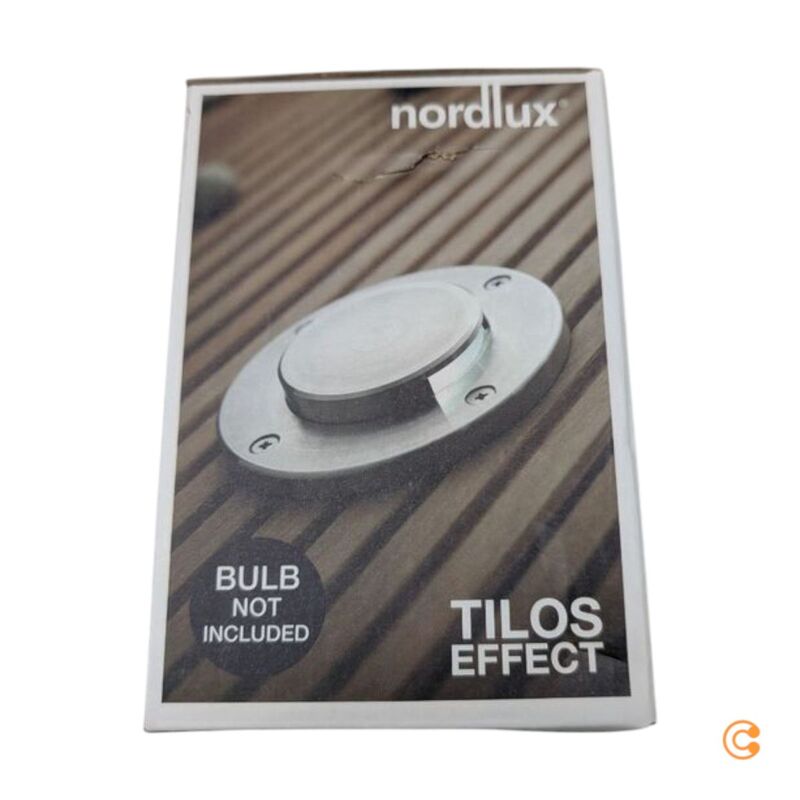 [neuwertig] B-ware Nordlux Wegeleuchte Gartenleuchte Tilos 1-kit Led Edelstahl Ip67 145mm Höhe