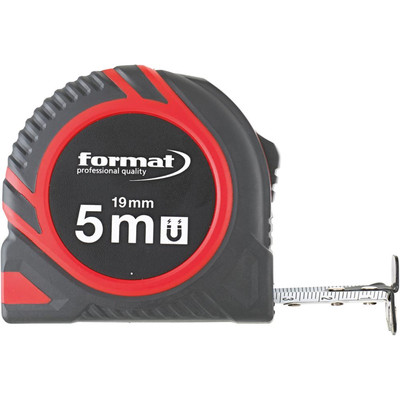 Taschenbandmaß 2mx16mm weiß Format