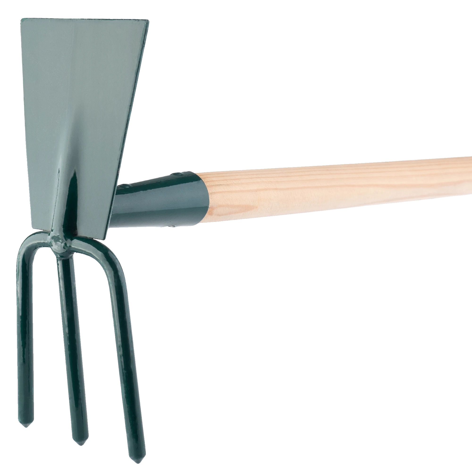 Gartenhacke, Stahl, 28 Mm Schaftdurchmesser, Geeignet Für Gartenerde, Multifunktionales Werkzeug, Ideal Zum Jäten Und Graben