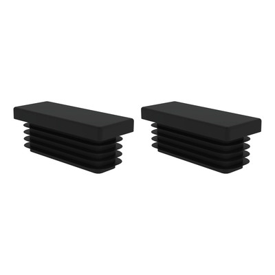 Munk - Günzburger Steigtechnik 2x Holm-Abdeckkappe für FlexxWork Verbindungsstrebe und Plattform 50 x 20 mm - 019230