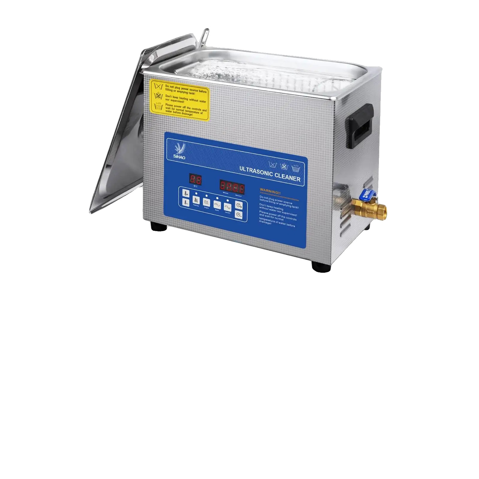 Ultraschallreiniger, Tragbar, Multifunktional, 10 L, Blau
