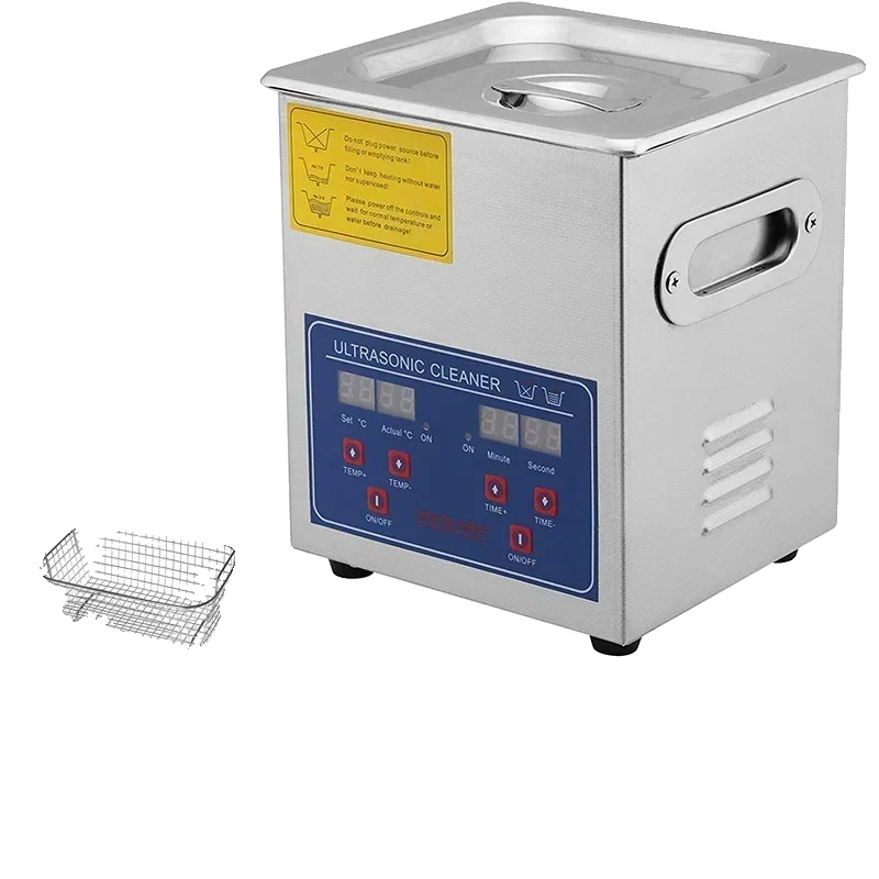 Ultraschallreiniger, Digitale Steuerung, Edelstahlkonstruktion, 2 L