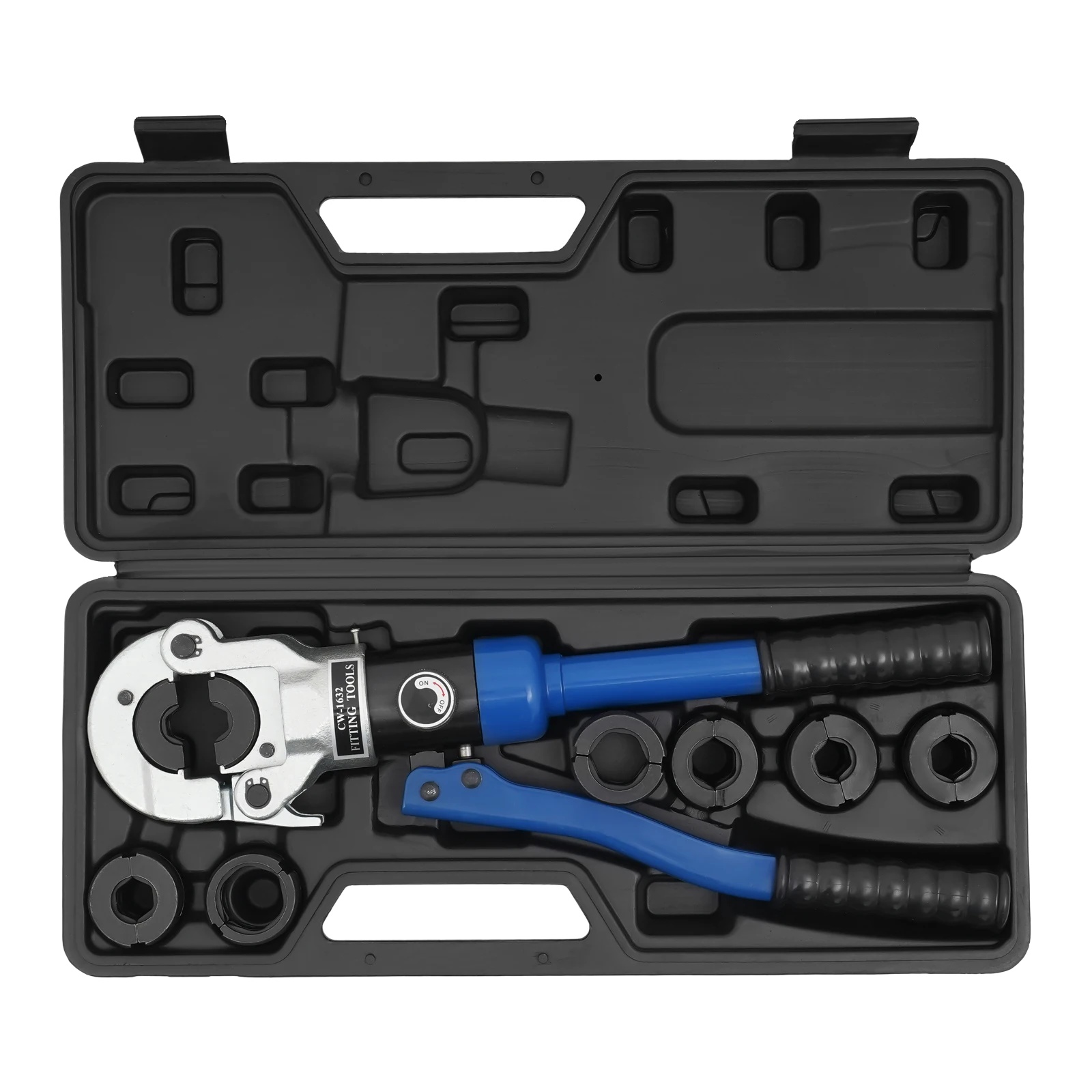 Hydraulisches Crimpwerkzeug, Hochwertiger Stahl, Verschiedene Formoptionen, Dunkelblau