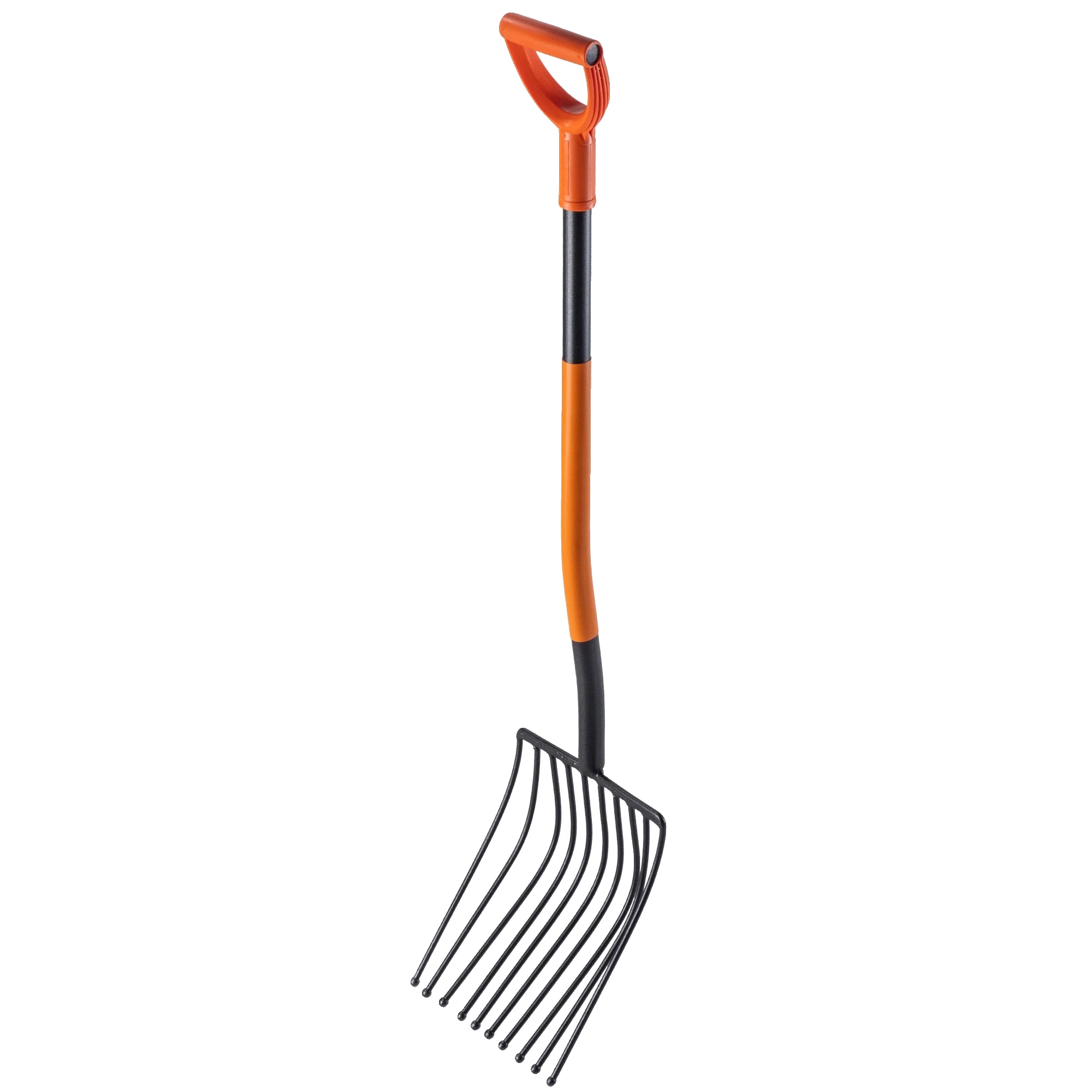 Zahngabel, Metall, 10-zinkige Ausführung, Geeignet Für Garten Und Feld, Ideal Zum Ausgraben Von Wurzelgemüse, Robuste Konstruktion Für Anspruchsvolle Aufgaben