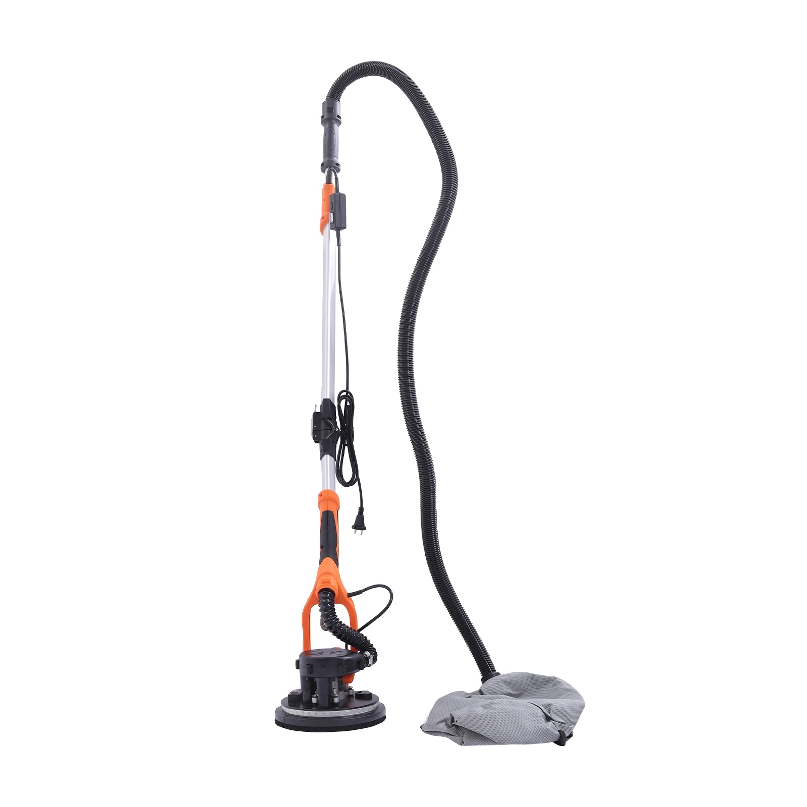 Elektrischer Wand- Und Deckenschleifer, Staubabsaugung, Variable Drehzahl, Orange