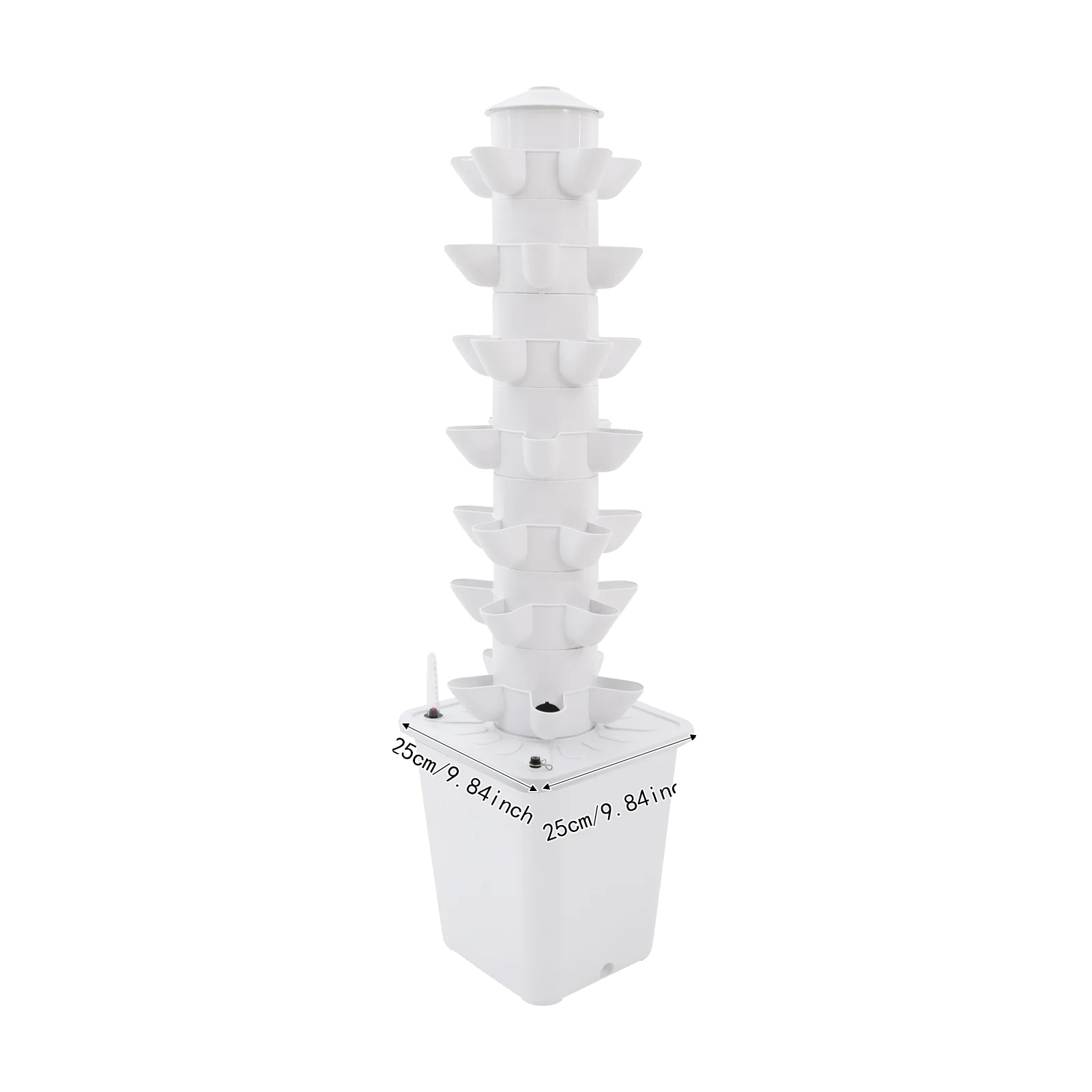 Hydroponisches Garten-set, Vertikales Design Für Den Innenbereich, Automatisches Bewässerungssystem, Yljhy6-004800eu