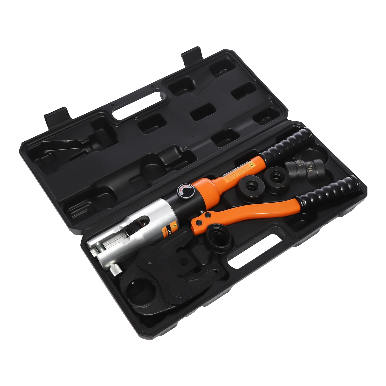 Hydraulisches Crimpwerkzeug, Hohe Crimpkraft, Ergonomisches Design, Orange