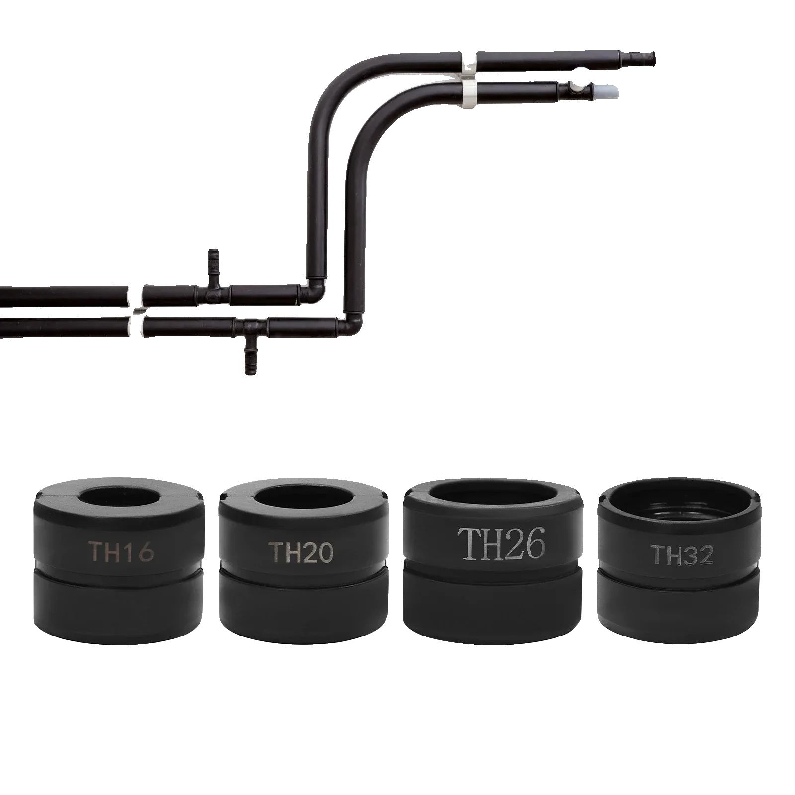 Crimpwerkzeugsatz, 16 Mm, 20 Mm, 26 Mm, 32 Mm, Cr45-stahl