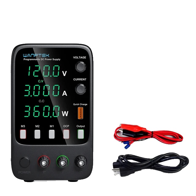 Gleichstromnetzteil, Programmierbare Funktionen, Kompakte Bauweise, 120 V, 3 A